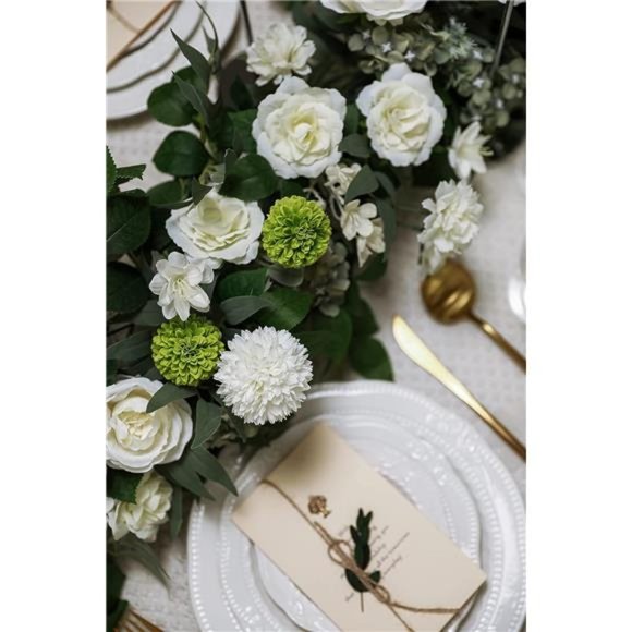 Multi Use Artificial Flowers Combo for DIY Centerpieces Arrangements Wedding DIY - Picture 3 of 6